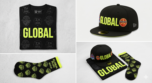 ZA or DIE x Global Plug Air max Neon "95" Collection long sleeve T-Shirt